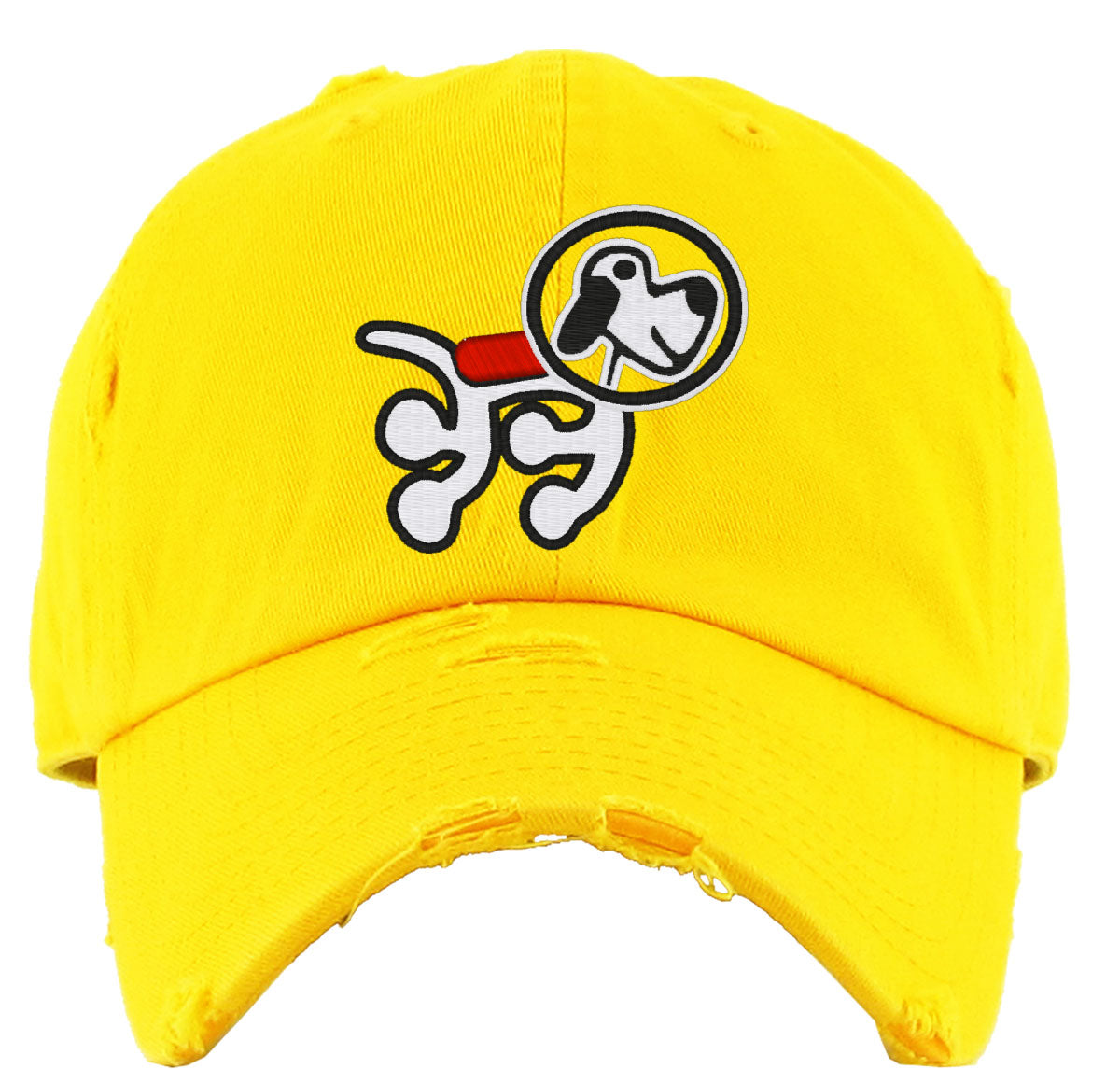 Astronaut Dog Vintage Baseball Cap