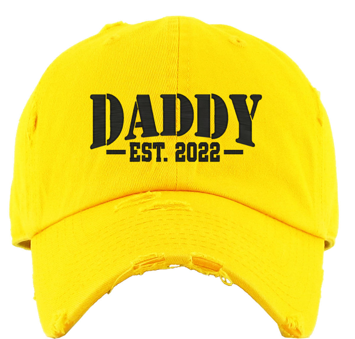 Daddy [Custom Year] Vintage Baseball Cap