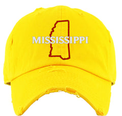 Mississippi Vintage Baseball Cap