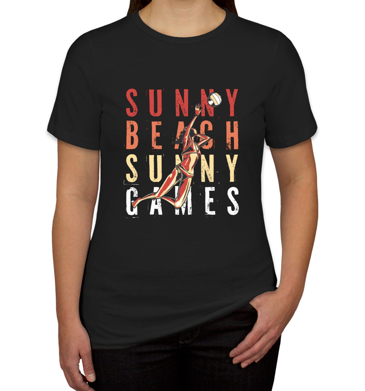 Beach Volleyball Women's T-shirt