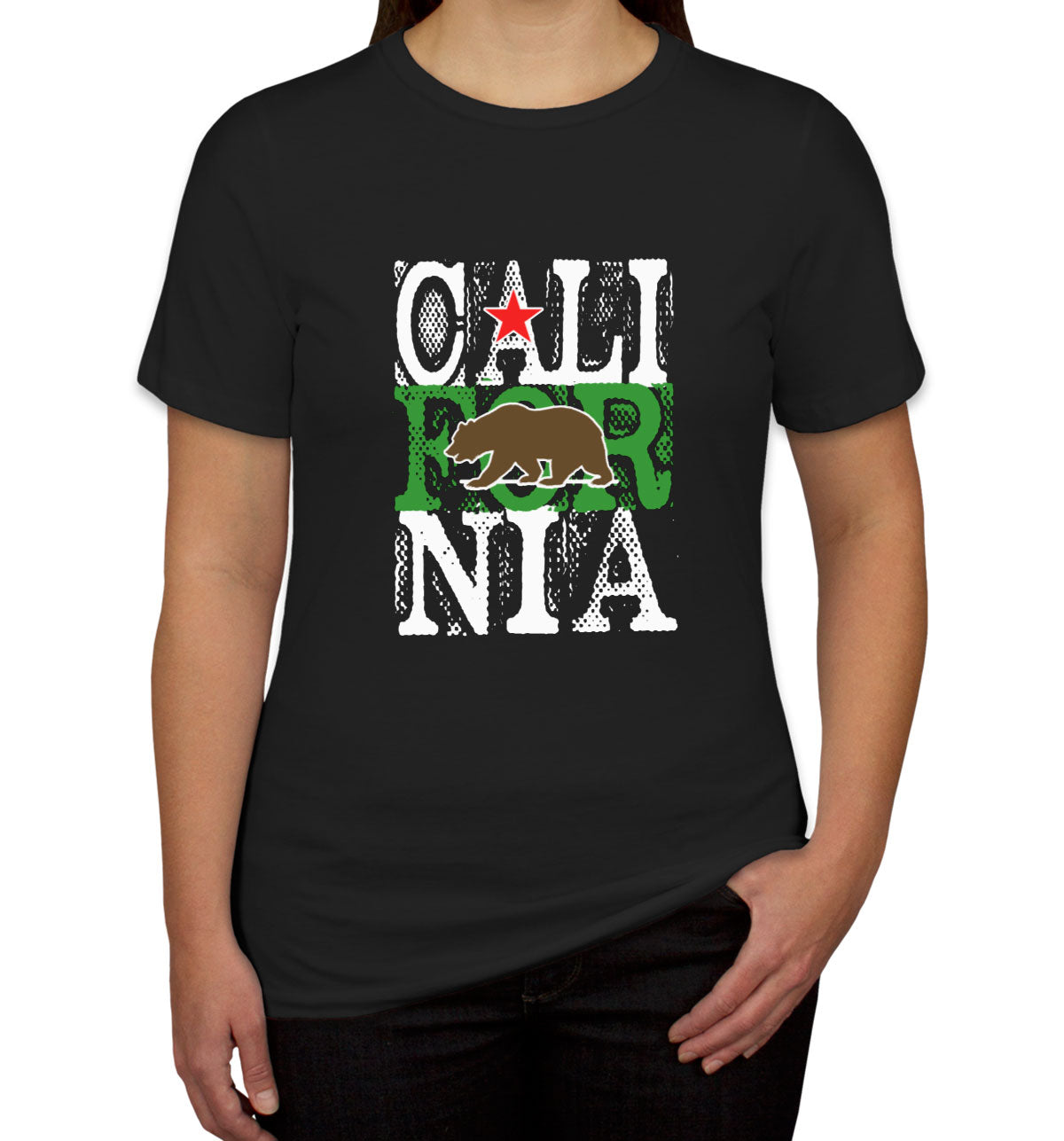 California Republic Bear Women's T-shirt
