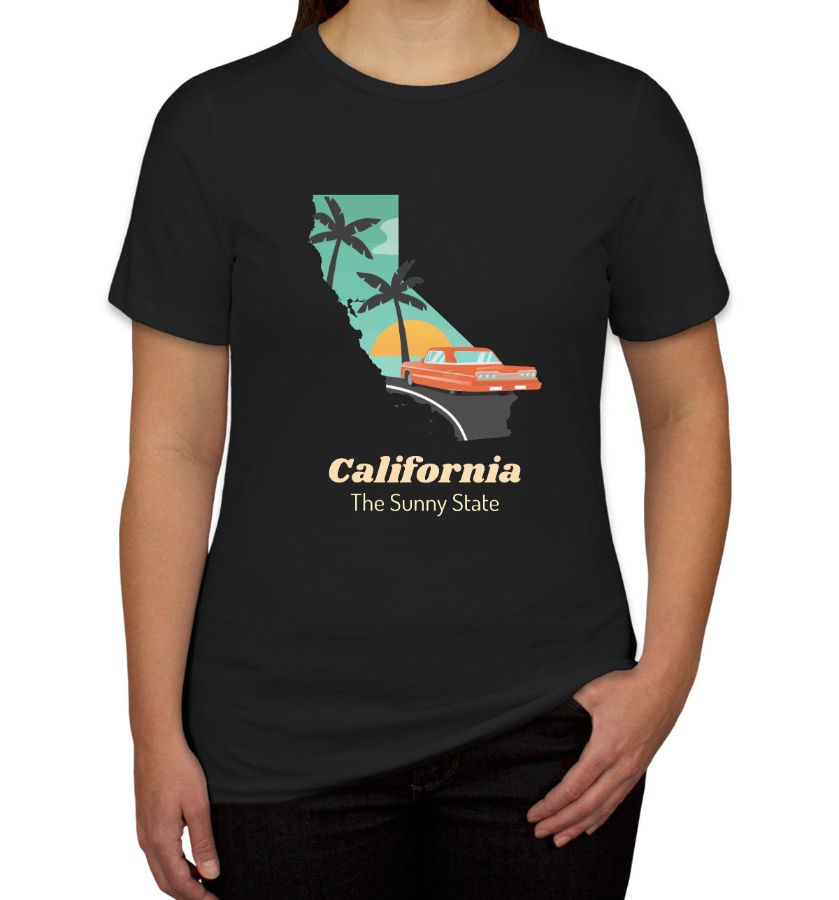 California The Sunny State Women's T-shirt