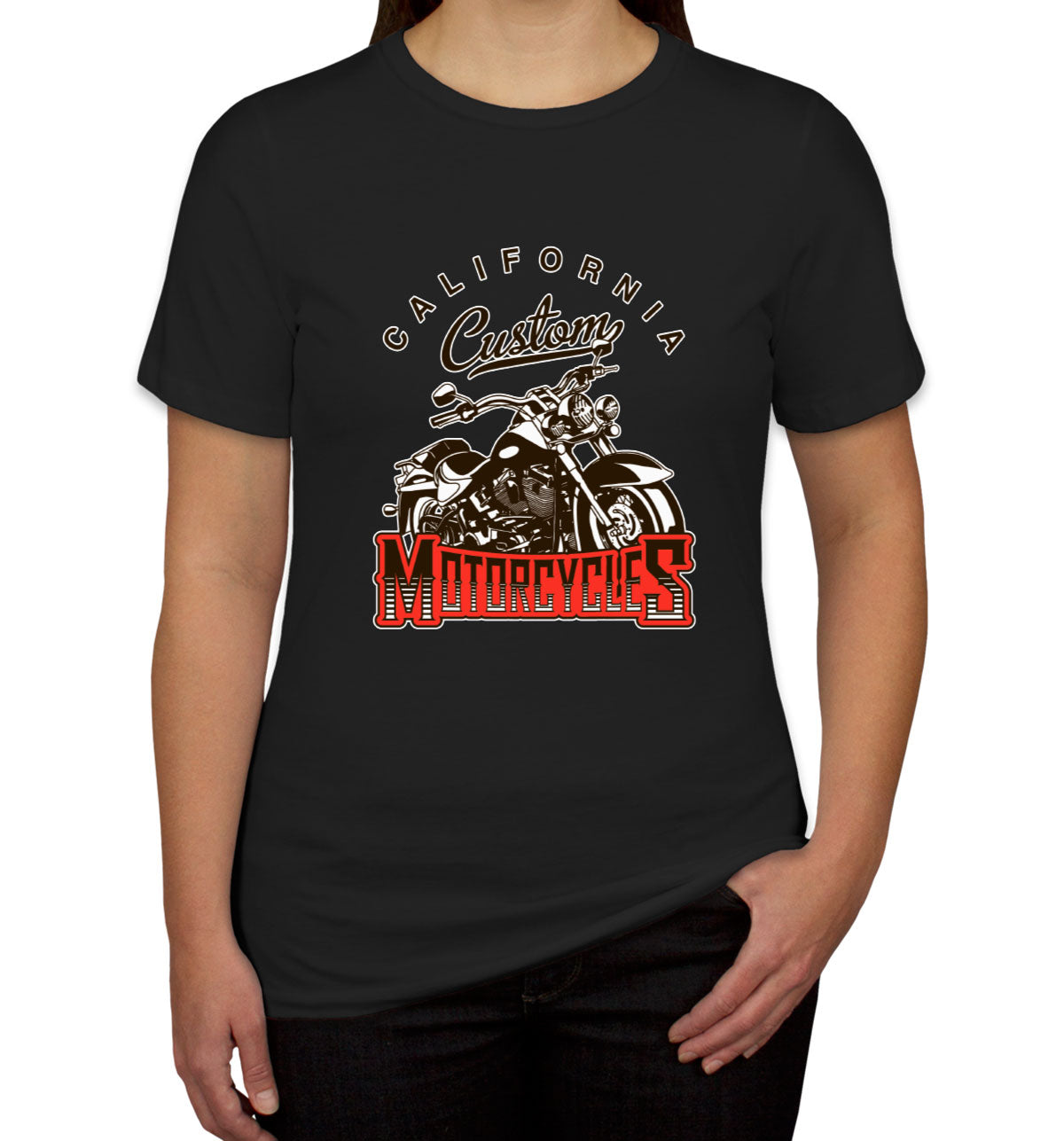 California Custom Motorcycles Women's T-shirt