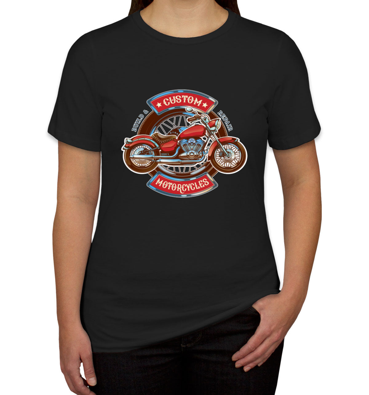 Custom Motorcycles Women's T-shirt