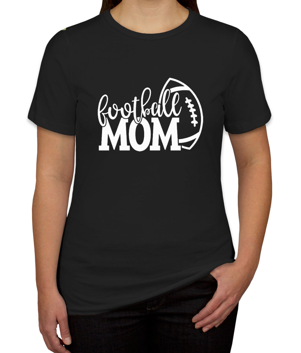 Football Mom Football Women's T-shirt