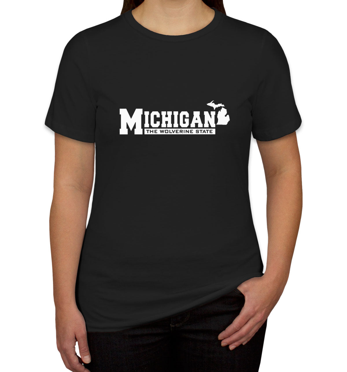 Michigan The Wolverine State Women's T-shirt