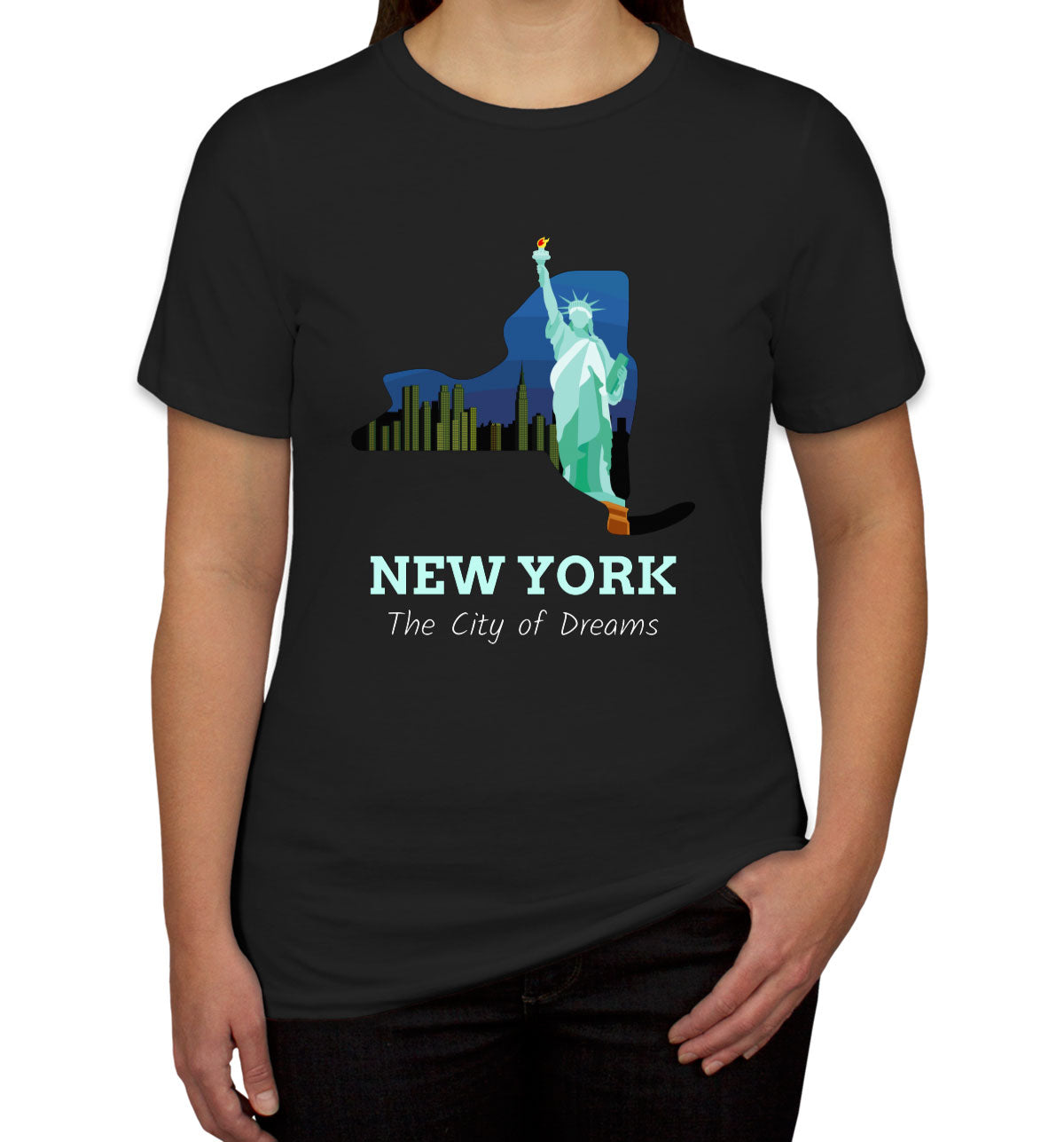 New York The City Of Dreams Women's T-shirt