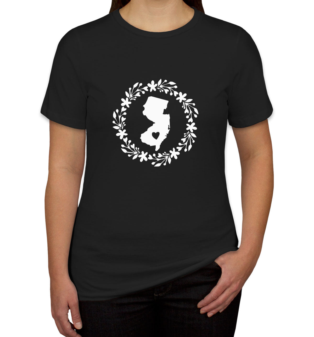 New Jersey NJ Heart Women's T-shirt