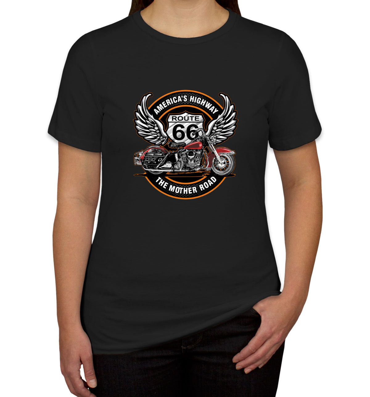 Route 66 The Mother Road Women's T-shirt