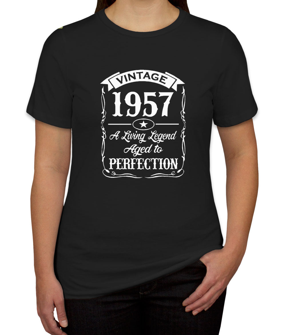 Vintage A Living Legend [Custom Year] Birthday Women's T-shirt