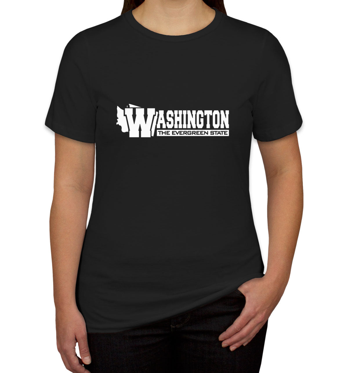 Washington The Evergreen State Women's T-shirt