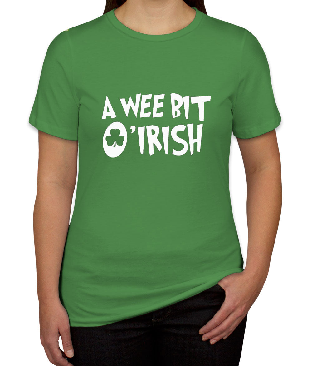 A Wee Bit Irish Women's T-shirt