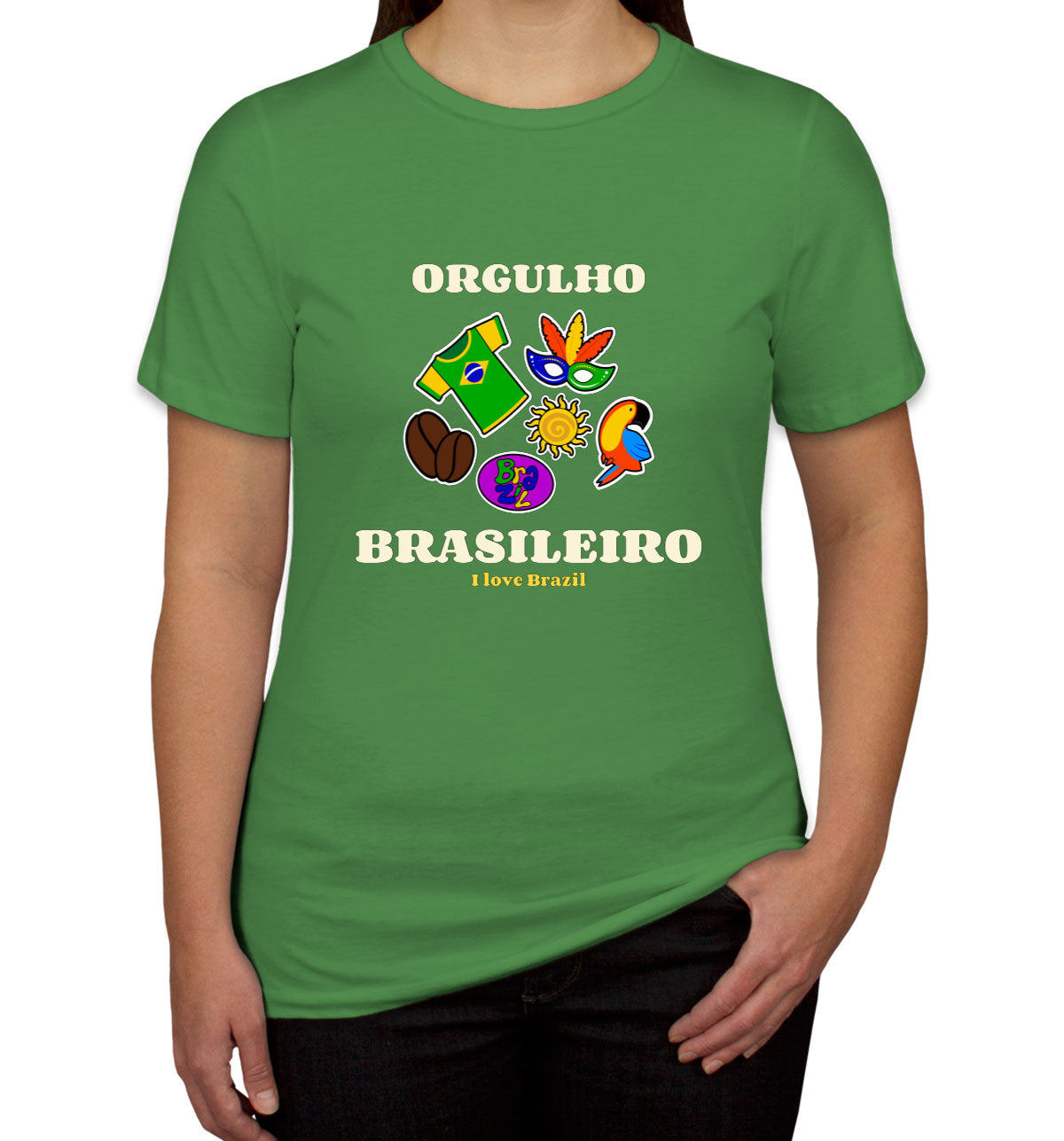 Brazil Composition Women's T-shirt