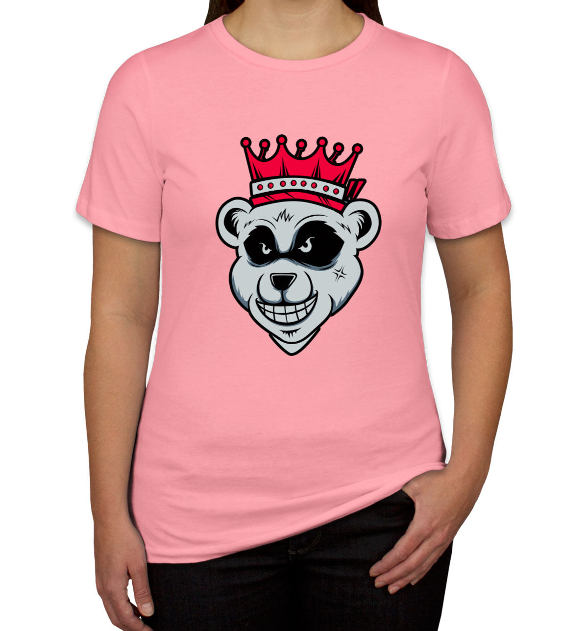 King Bear With Crown Women's T-shirt