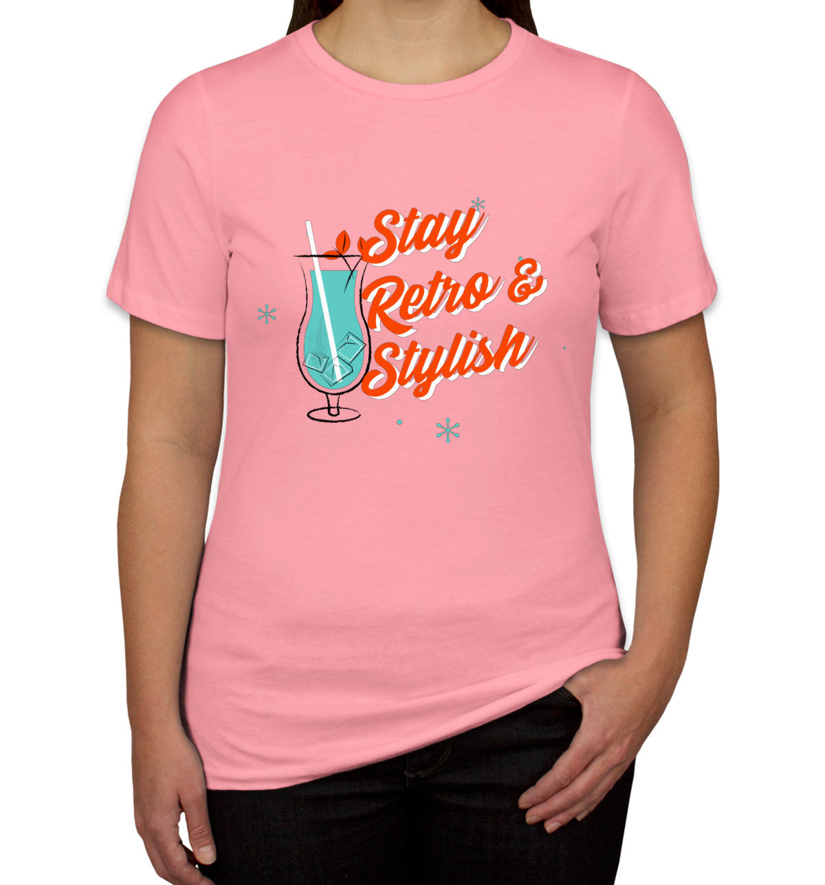 Stay Retro & Stylish Women's T-shirt