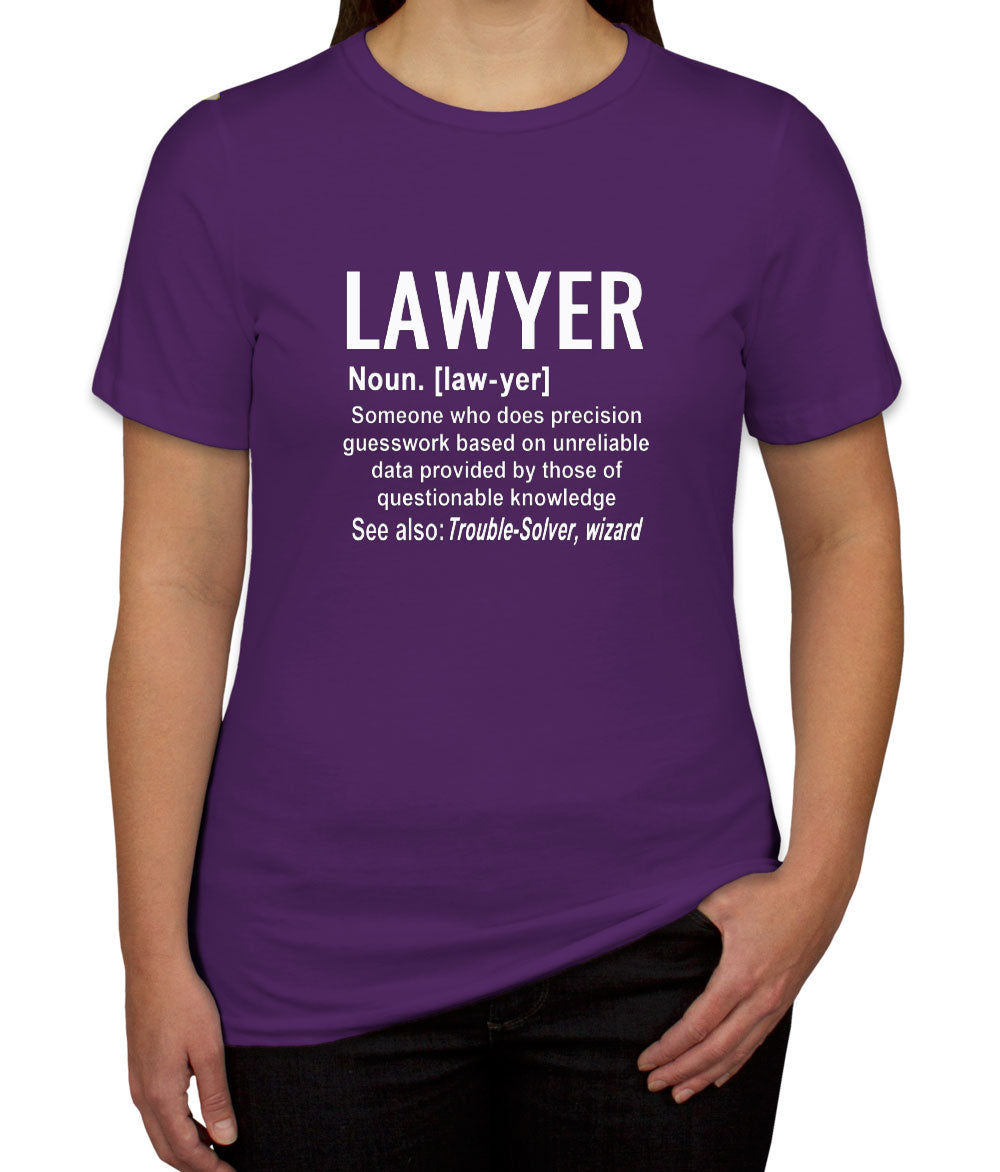 Lawyer Definition Women's T-shirt