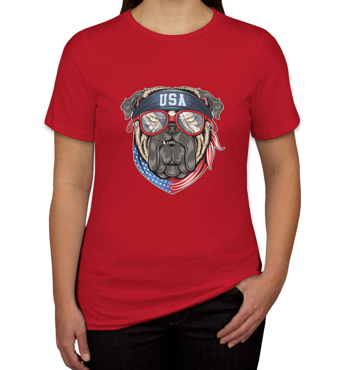 Bulldog USA Women's T-shirt