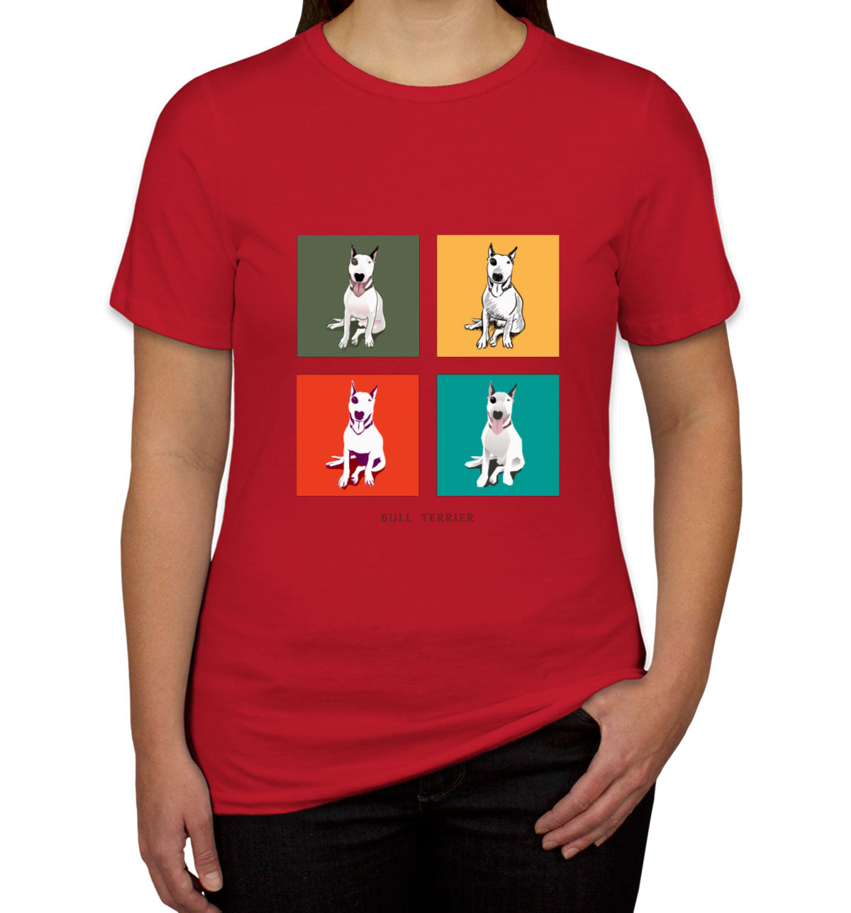 Bull Terrier Dog Women's T-shirt