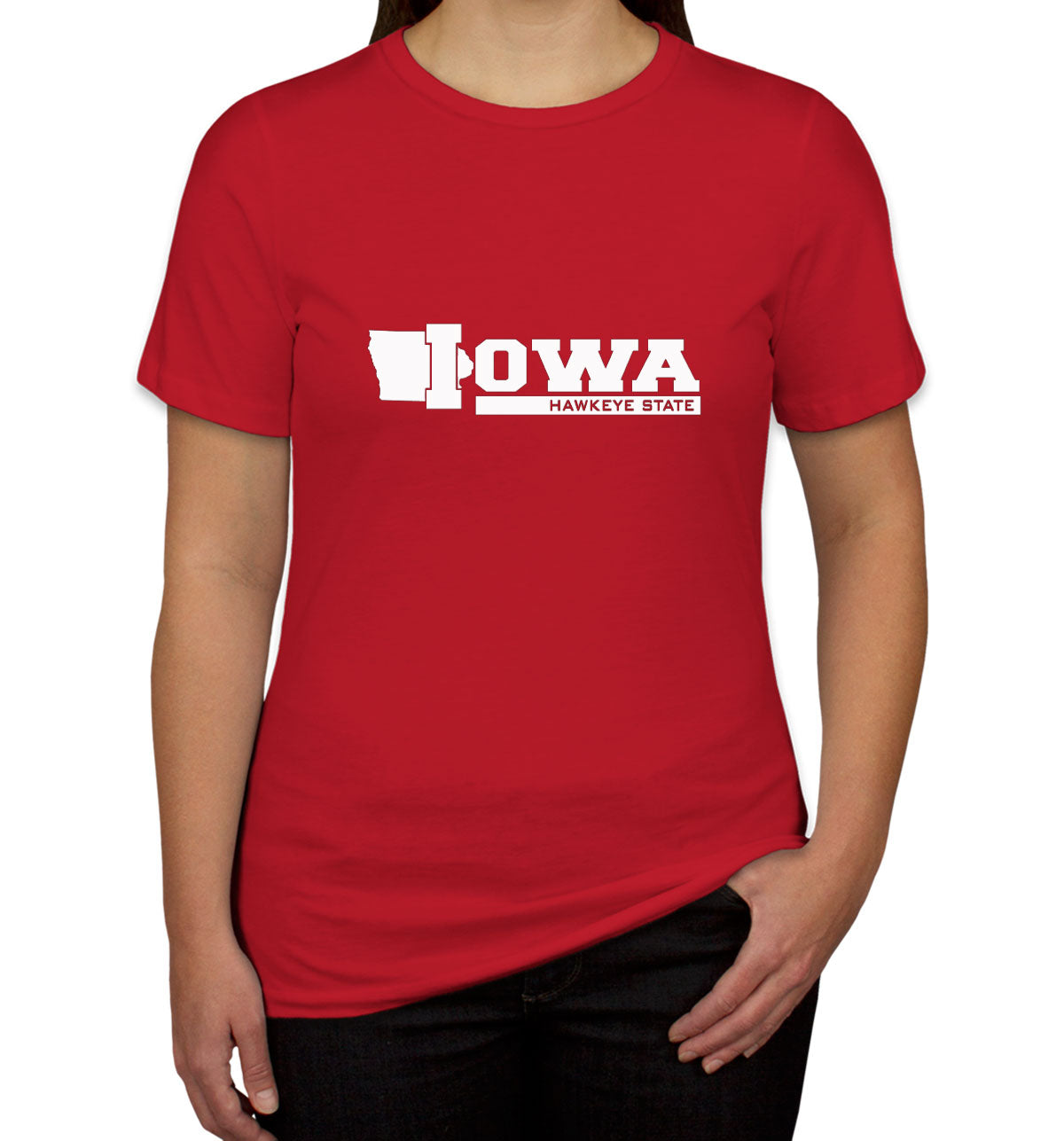 Iowa Hawkeye State Women's T-shirt