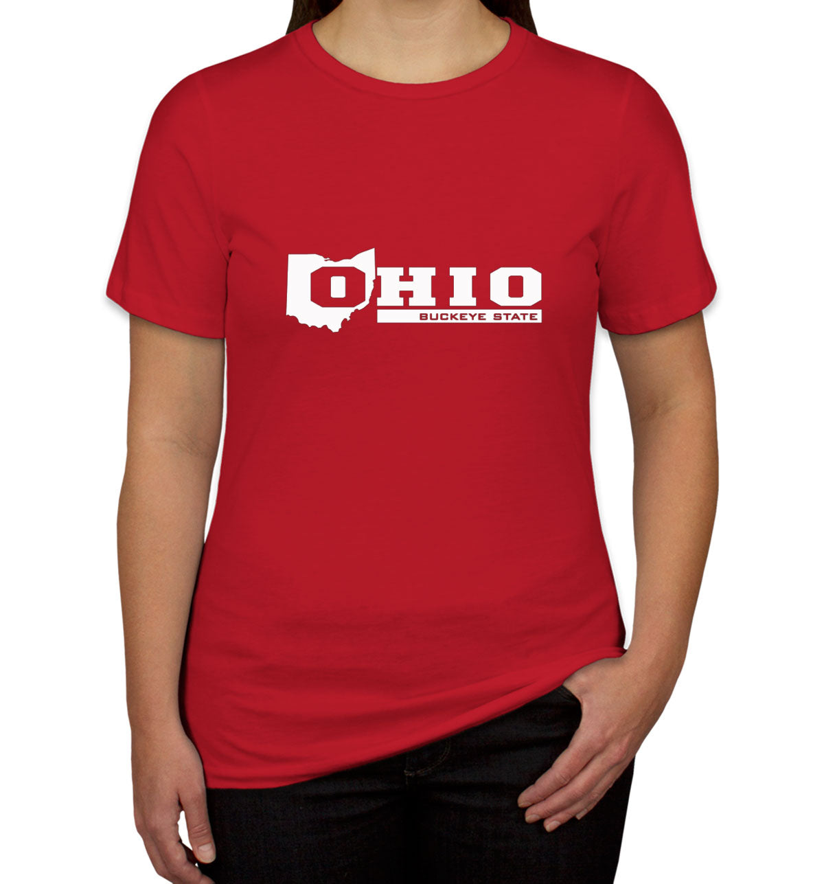 Ohio Buckeye State Women's T-shirt