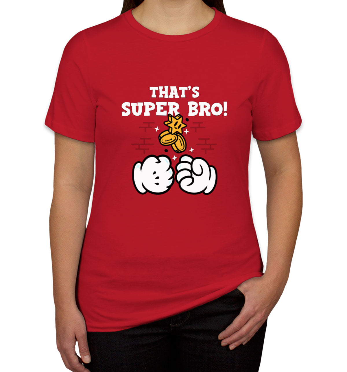 Retro Gaming Super Mario Women's T-shirt