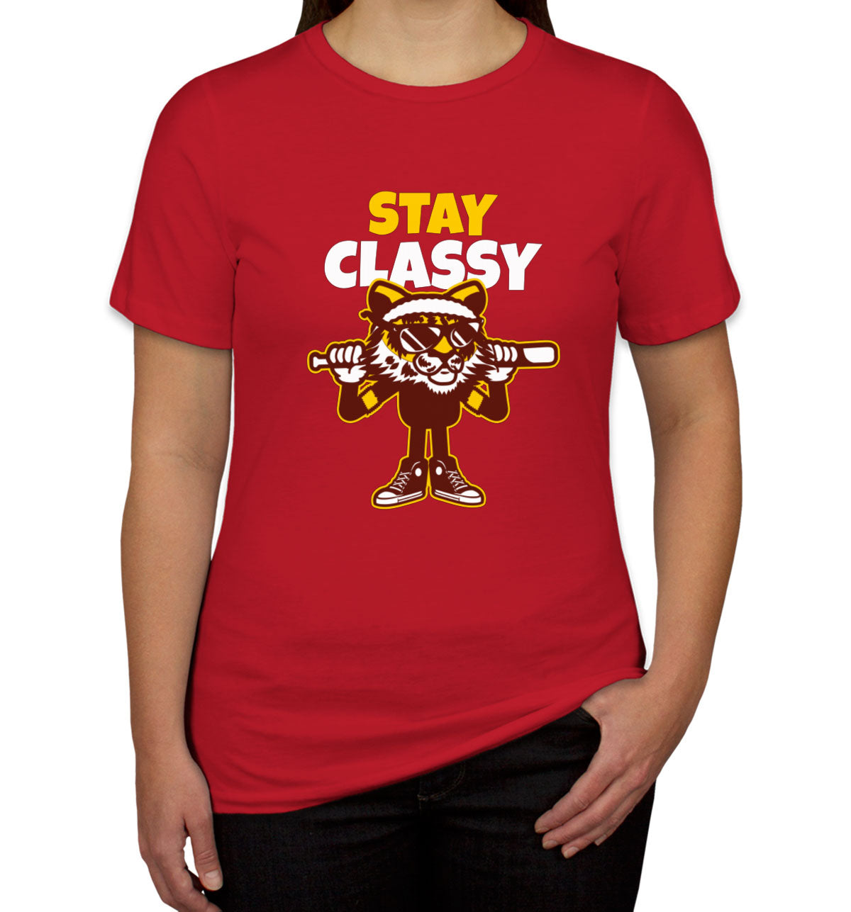 Stay Classy. A Tiger In Streetwear Women's T-shirt