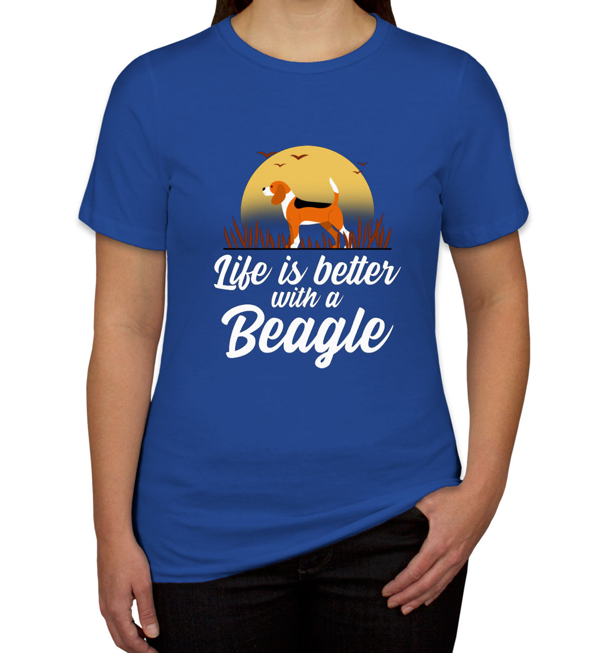 Life Is Better With A Beagle Women's T-shirt