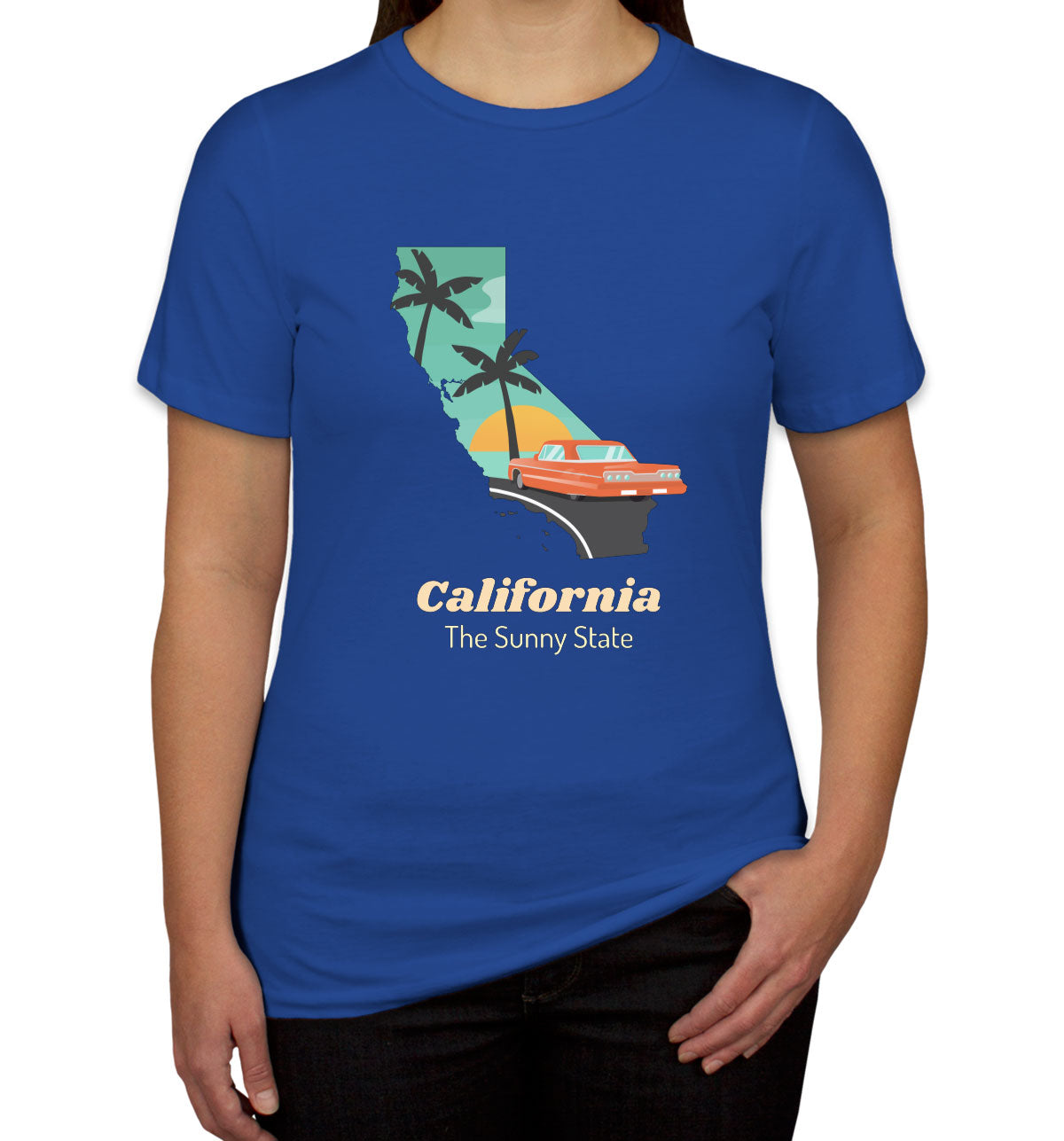 California The Sunny State Women's T-shirt