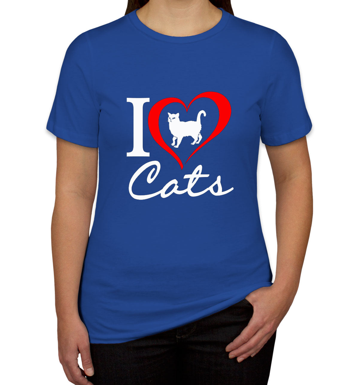 I Love Cats Women's T-shirt
