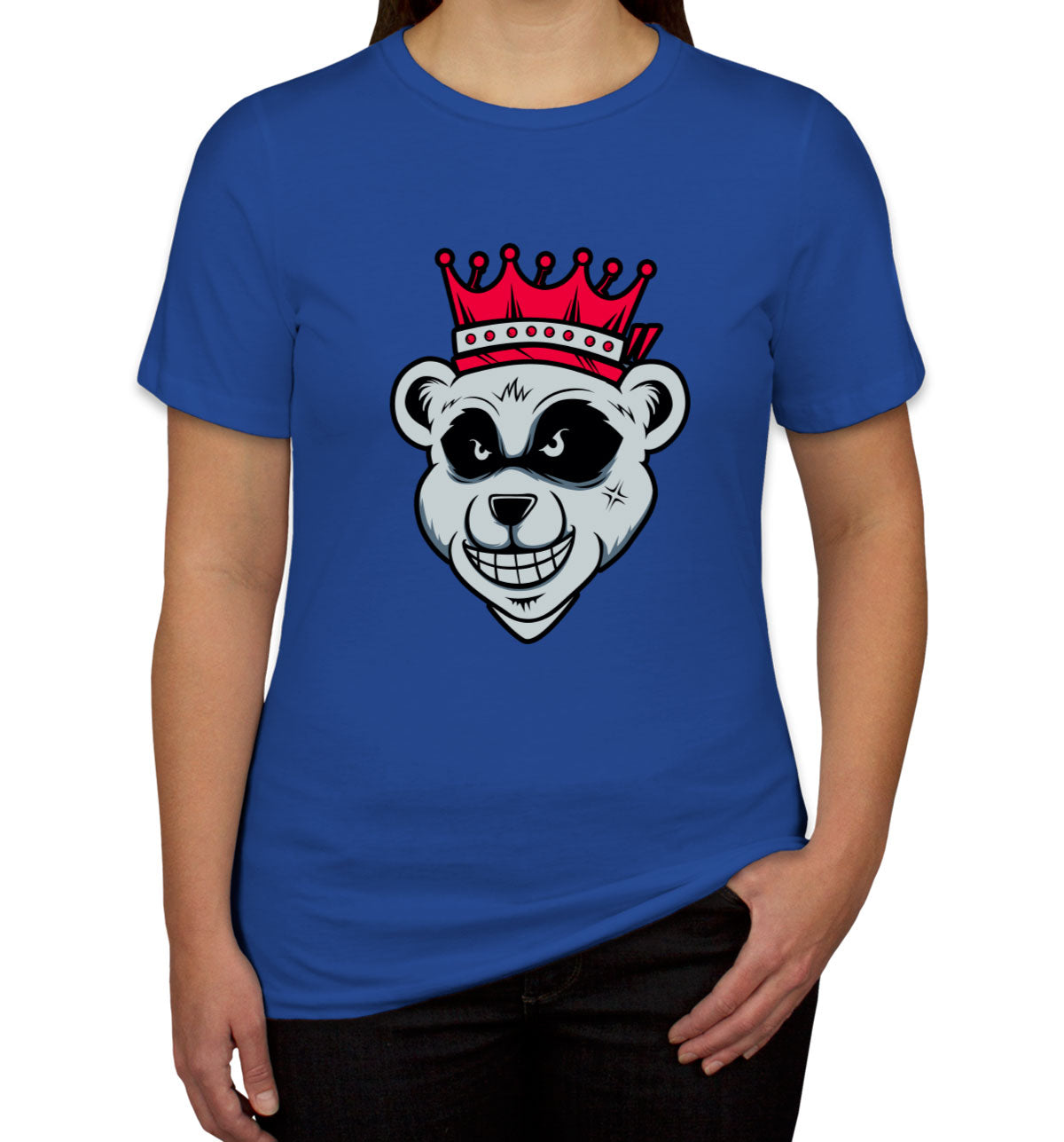 King Bear With Crown Women's T-shirt