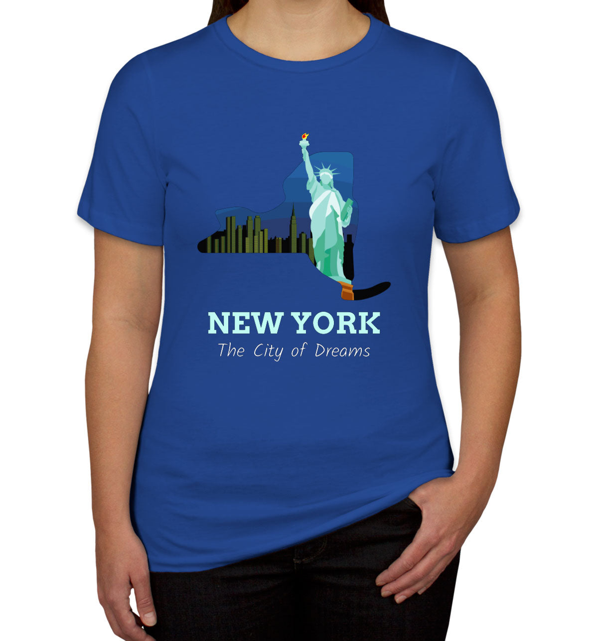 New York The City Of Dreams Women's T-shirt