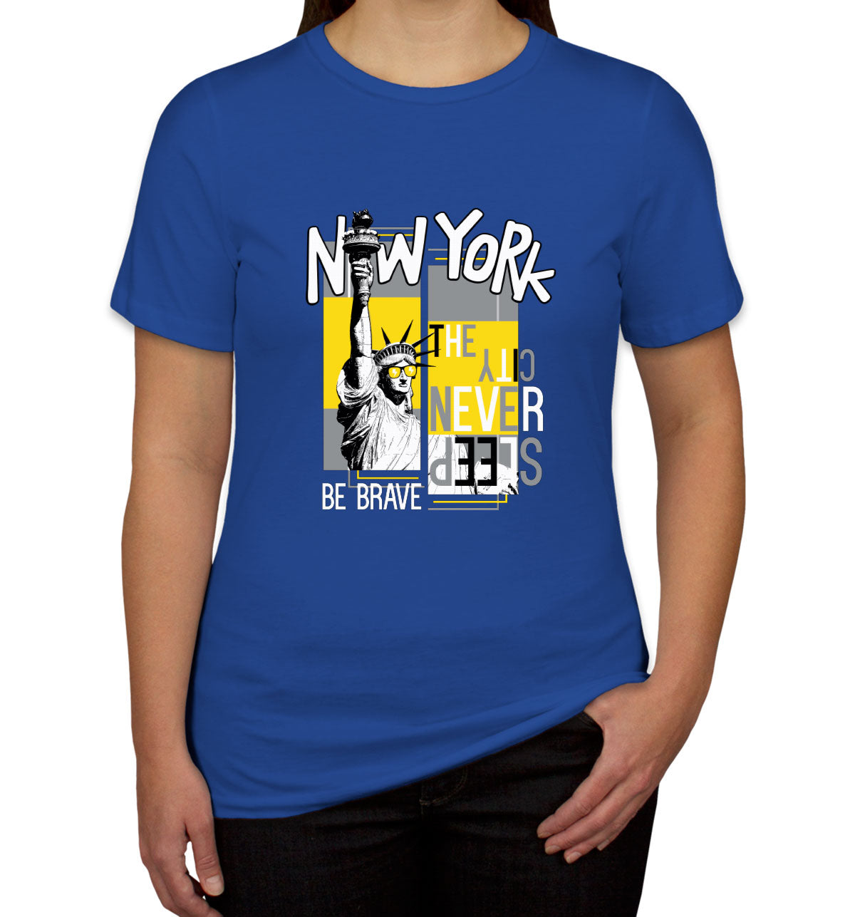 New York The City Never Sleep Women's T-shirt