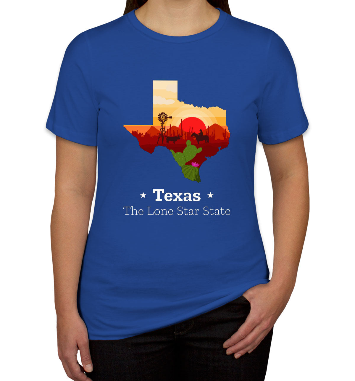 Texas The Lone Star State Women's T-shirt