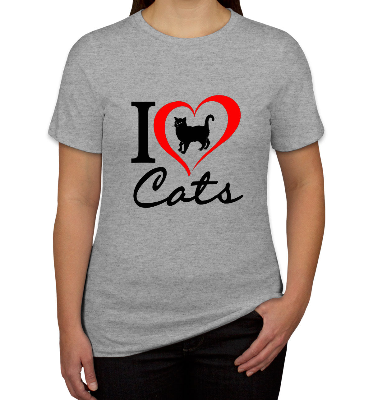 I Love Cats Women's T-shirt