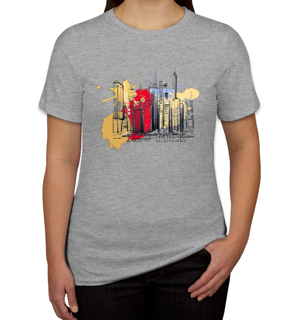 NYC New York Silhouette Women's T-shirt