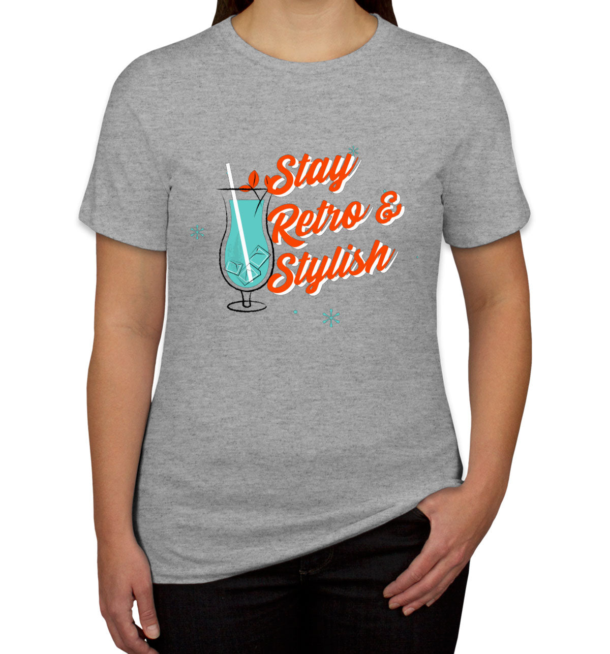 Stay Retro & Stylish Women's T-shirt