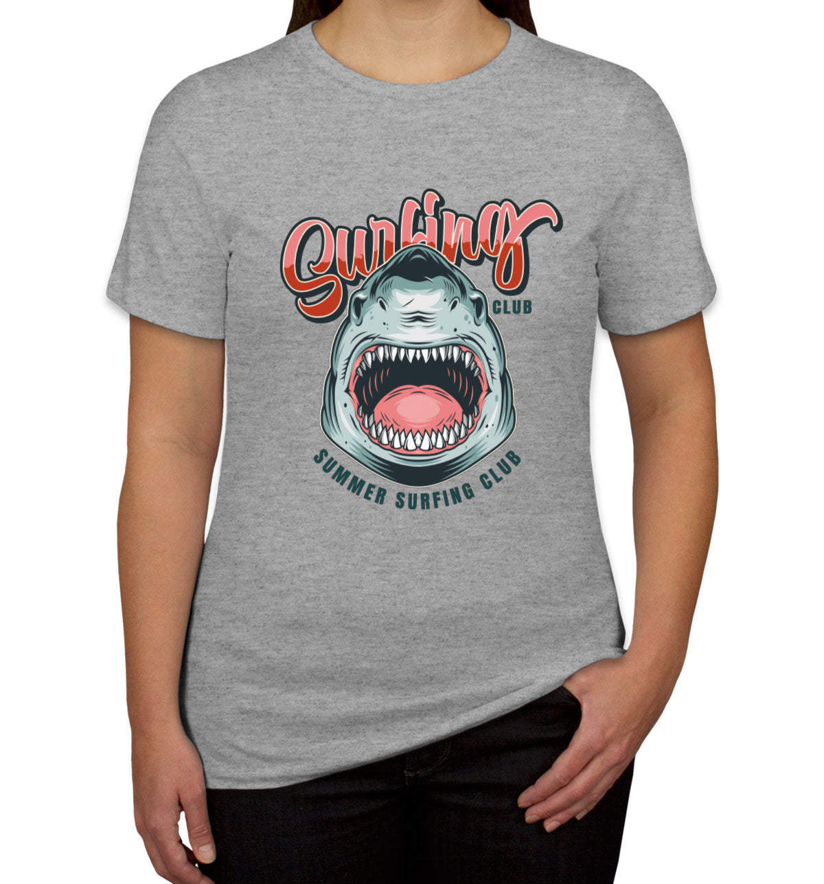 Surfing Club Shark Women's T-shirt