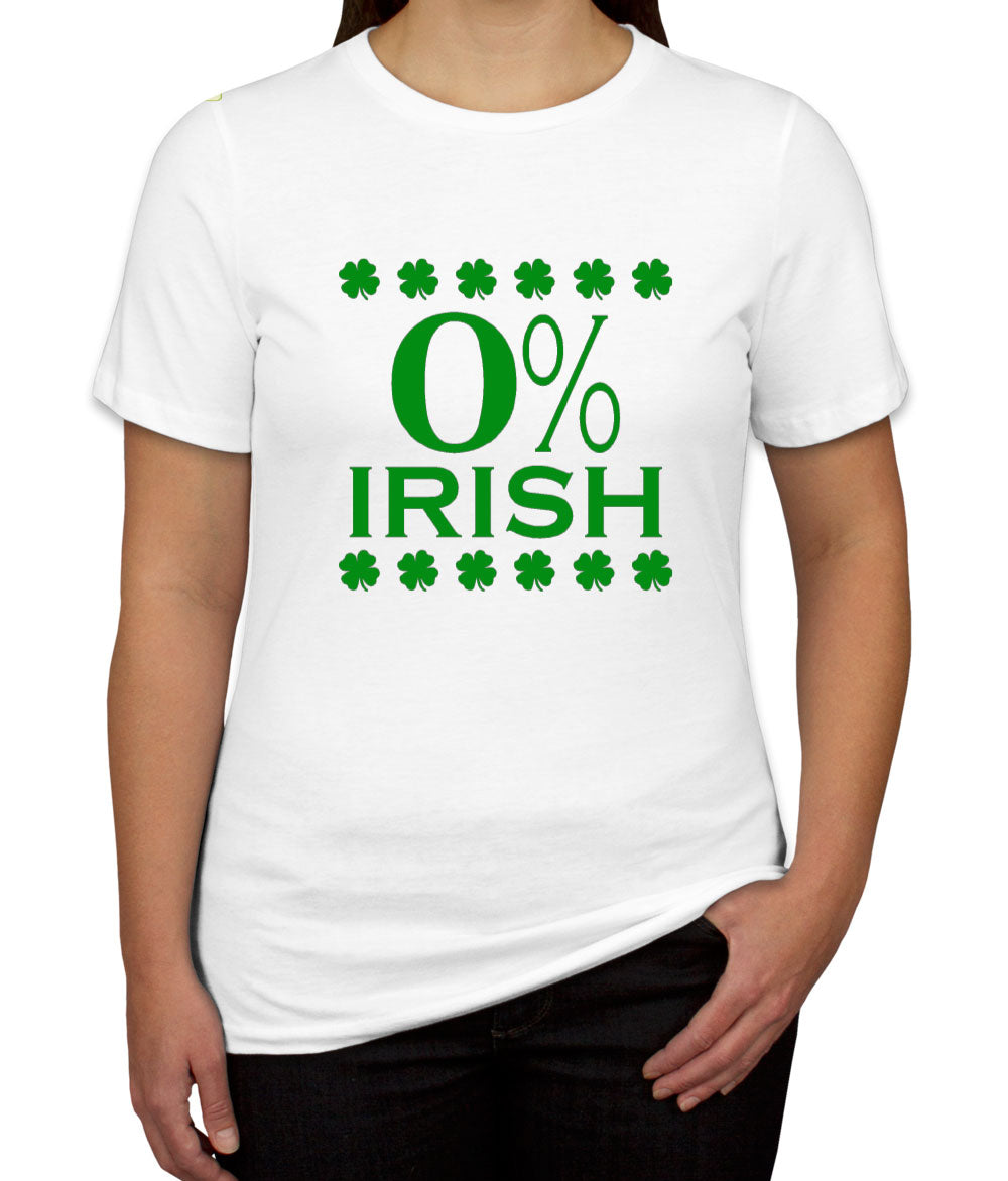 0% Irish Women's T-shirt