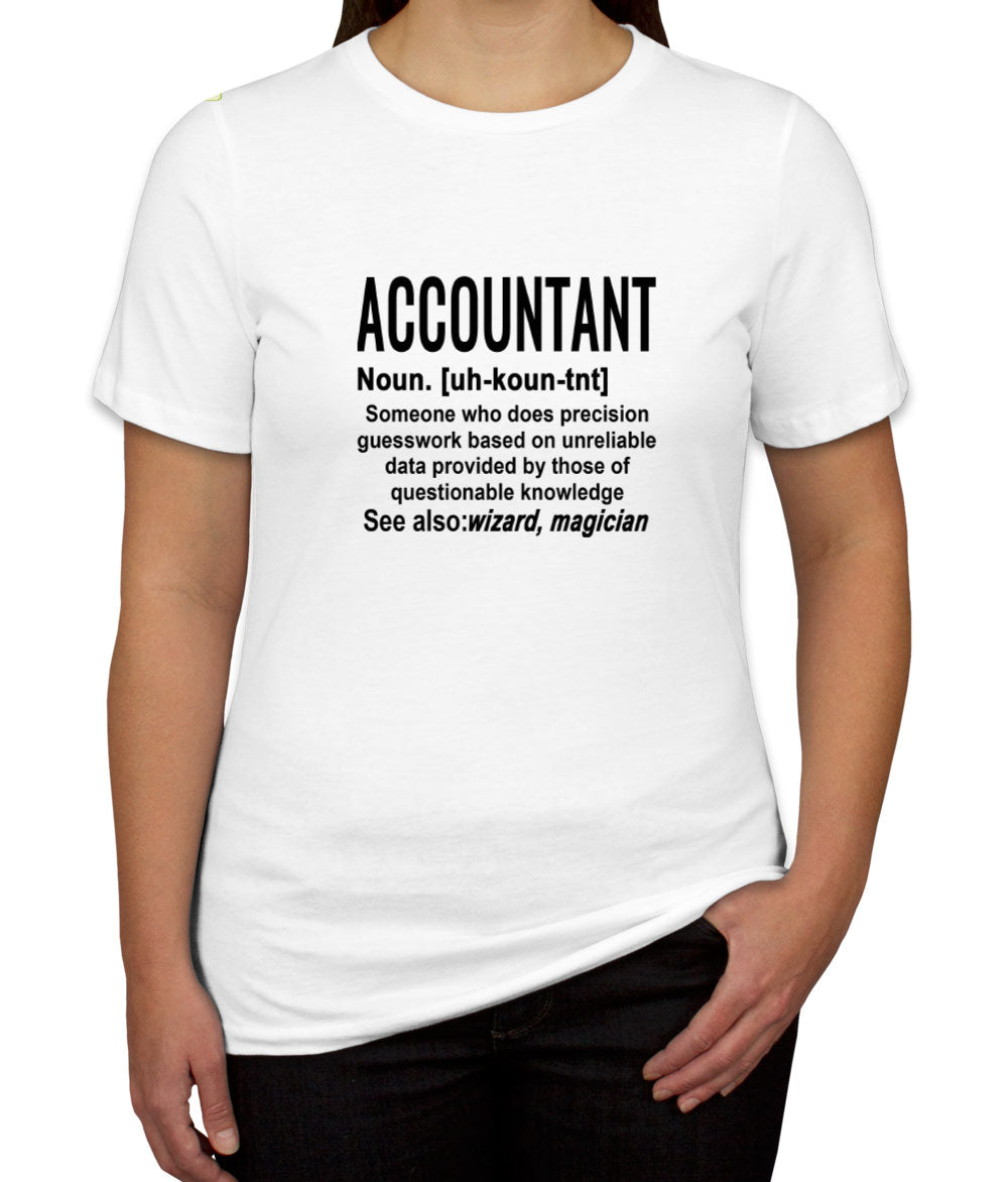 Accountant Definition Women's T-shirt