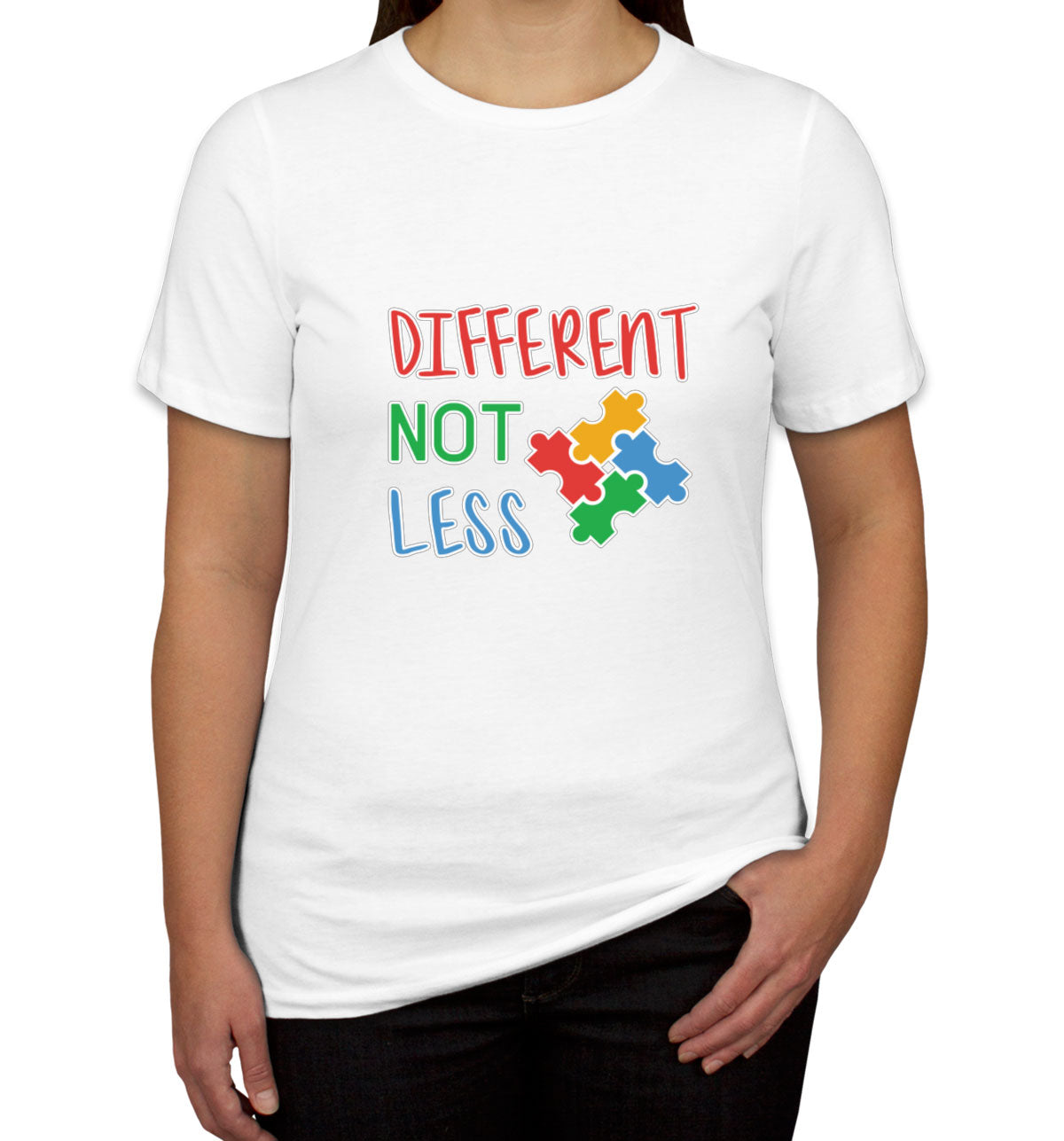 Autism Awareness Different Not Less Women's T-shirt