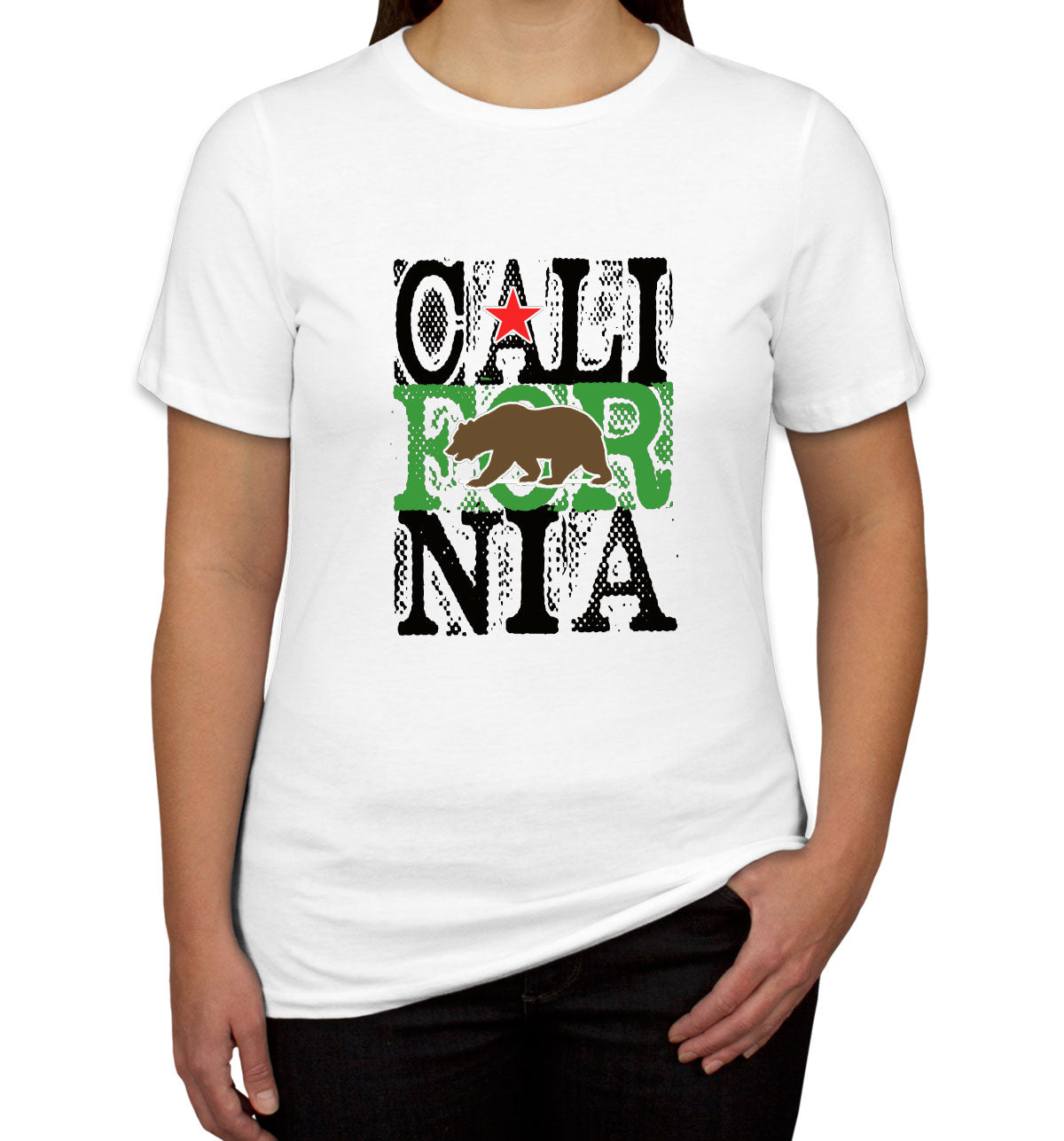 California Republic Bear Women's T-shirt