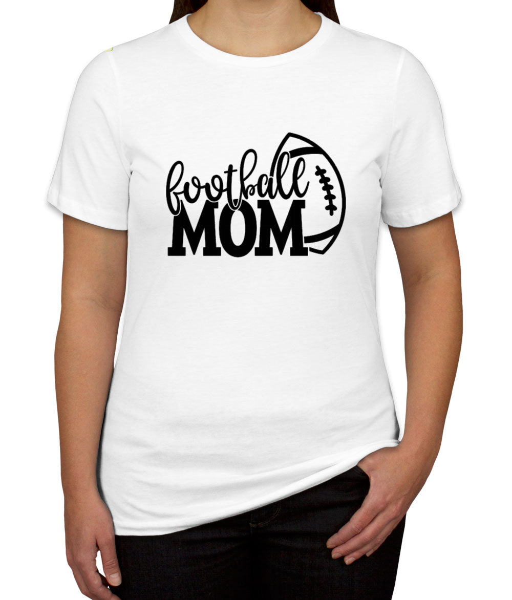 Football Mom Football Women's T-shirt