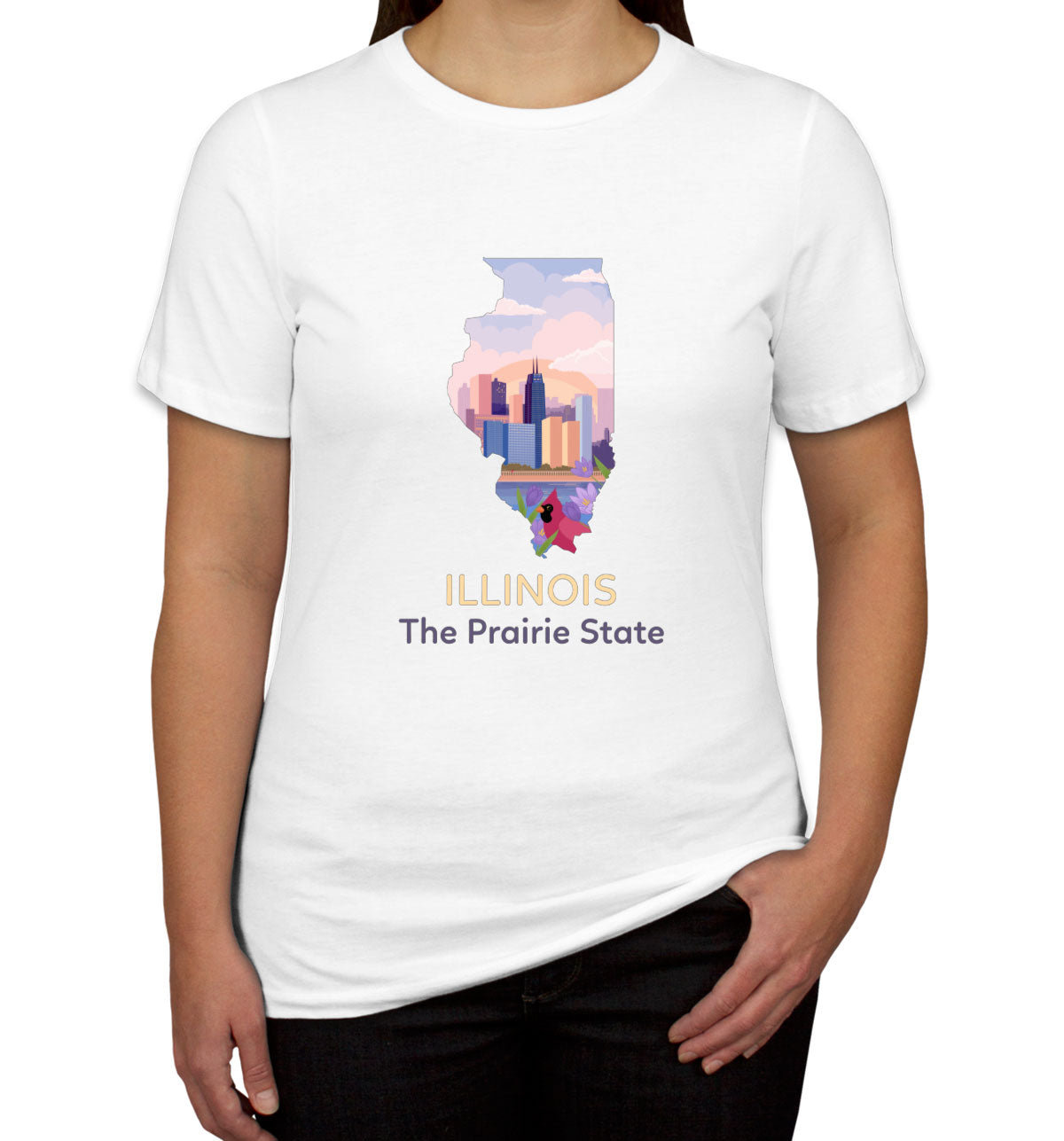 Illinois The Prairie State Women's T-shirt