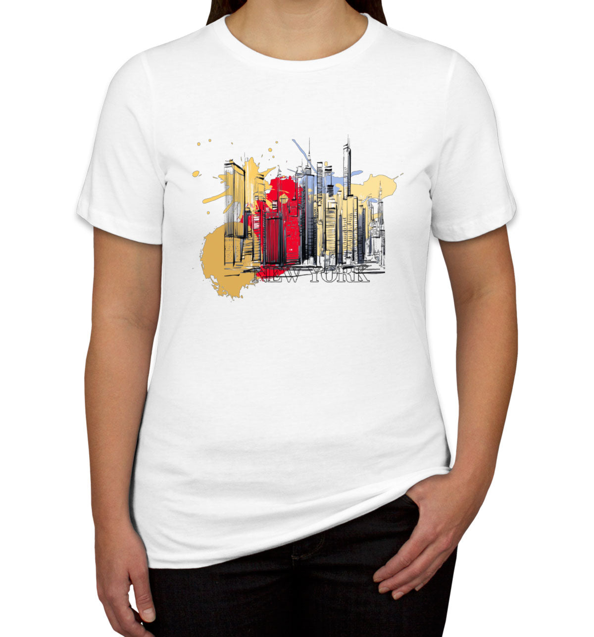 NYC New York Silhouette Women's T-shirt