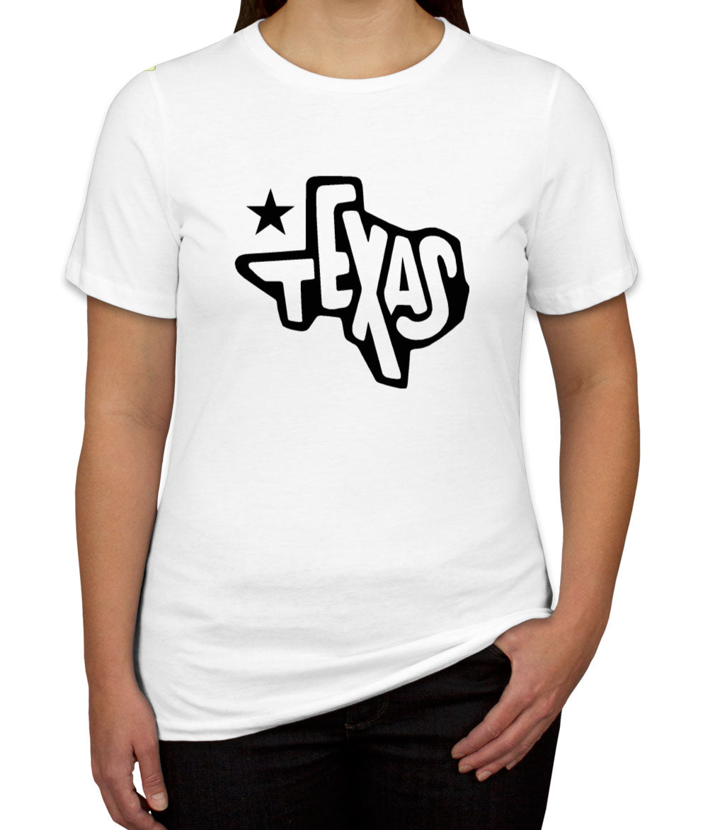 Texas Map Women's T-shirt