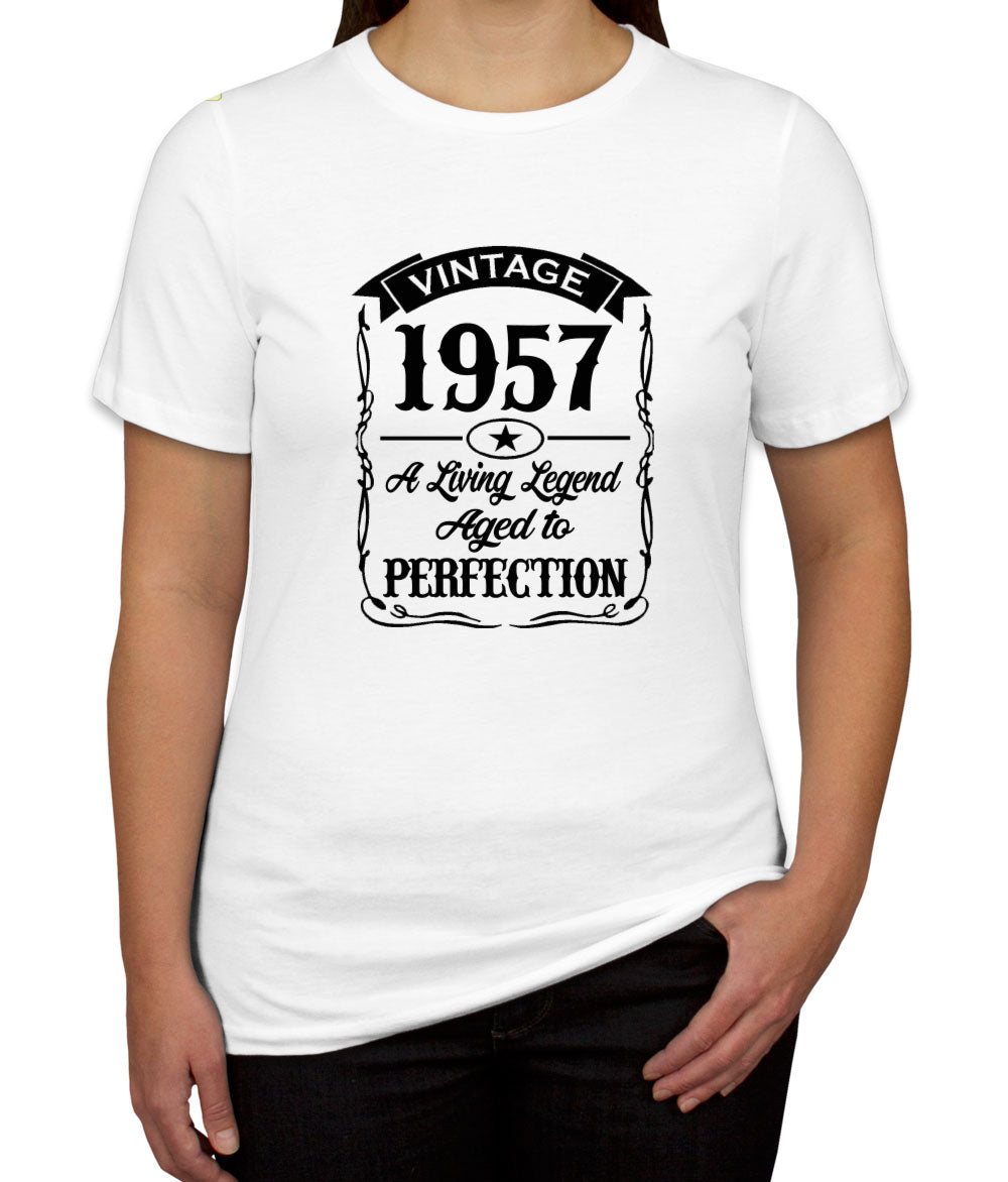 Vintage A Living Legend [Custom Year] Birthday Women's T-shirt