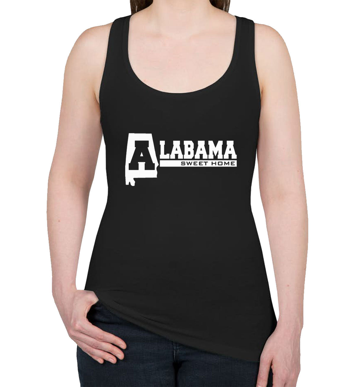 Alabama Sweet Home Women's Racerback Tank Top