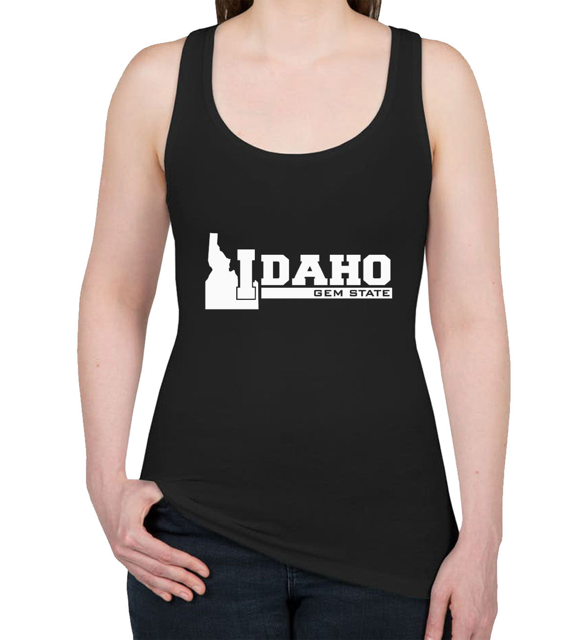 Idaho Gem State Women's Racerback Tank Top