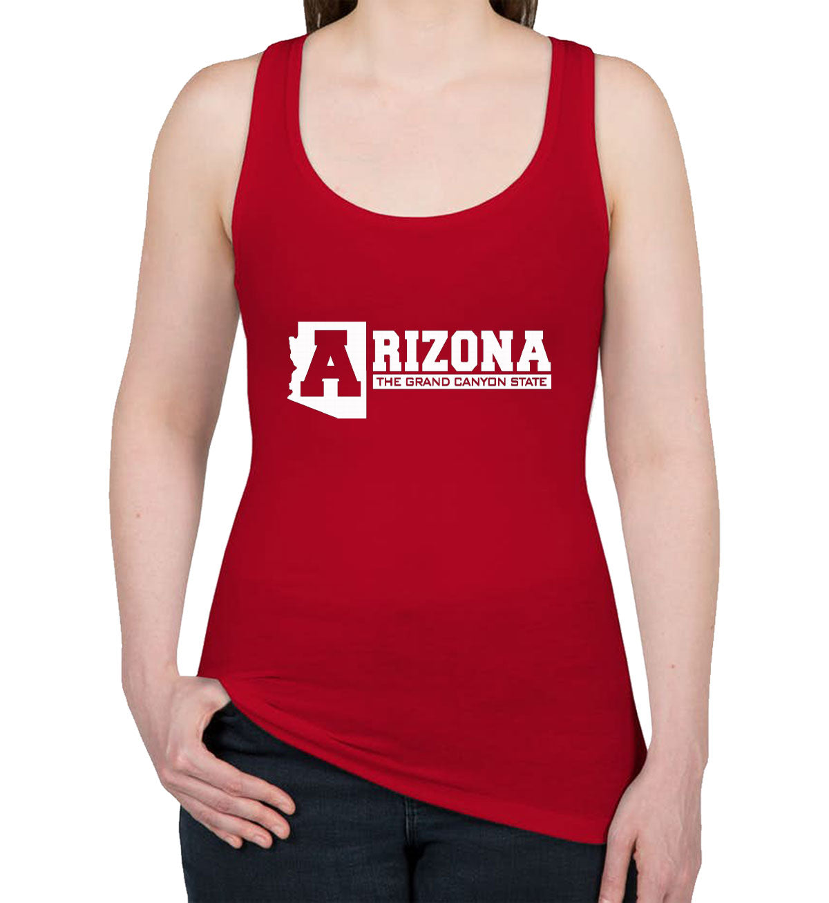 Arizona The Grand Canyon State Women's Racerback Tank Top