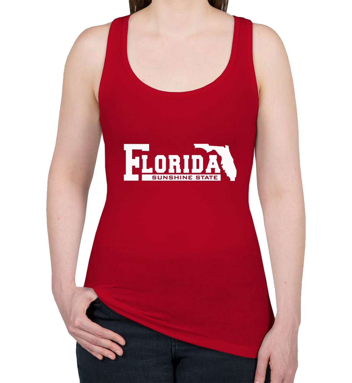 Florida Sunshine State Women's Racerback Tank Top